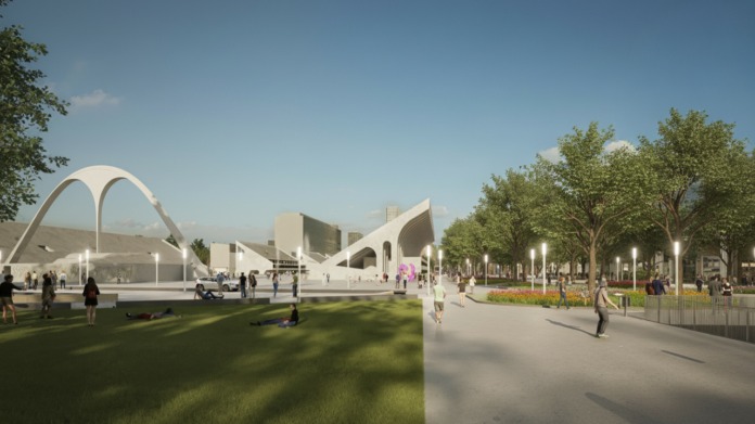 Praça Onze — renderização do empreendimento